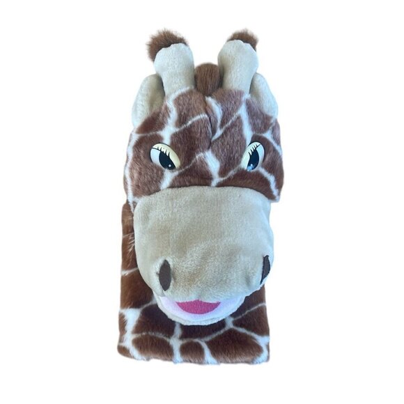 Aurora World Plush Giraffe Hand Puppet Jolie Club Head Cover 9" - Picture 1 of 9